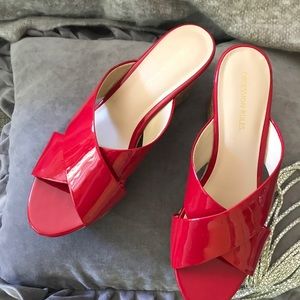 Patent Leather Red Shoes 8.5 NWB